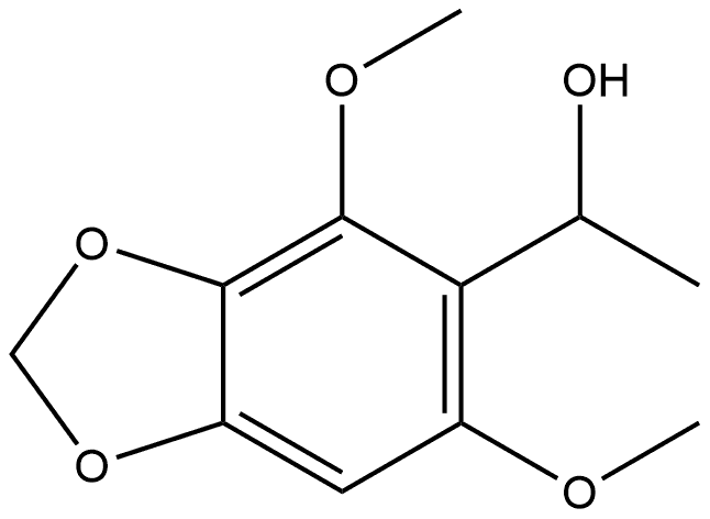 1-(4,6-Dimethoxybenzo[d][1,3]dioxol-5-yl)ethanol Structure
