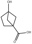 Bicyclo[2.1.1]hexane-1-carboxylic acid, 4-hydroxy- Struktur