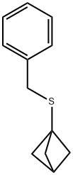 Bicyclo[1.1.1]pentane, 1-[(phenylmethyl)thio]- Structure