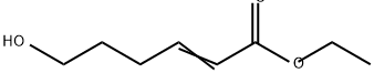 2-Hexenoic acid, 6-hydroxy-, ethyl ester,21705-32-8,结构式