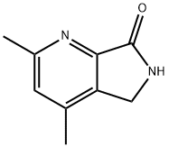 2,4-二甲基-5H-吡唑并[3,4-B]吡啶-7(6H)-酮 结构式