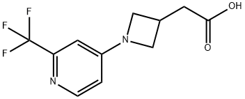 2170724-09-9 3-氮杂环丁烷乙酸,1-[2-(三氟甲基)-4-吡啶基]-