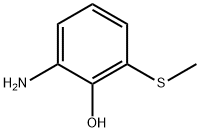 Phenol, 2-amino-6-(methylthio)- 结构式