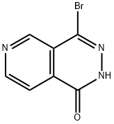 Pyrido[3,4-d]pyridazin-1(2H)-one, 4-bromo- Struktur