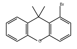 1-溴 -9,9-二甲基 -9H- 氧杂蒽,2171138-84-2,结构式