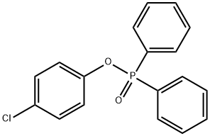 Phosphinic acid, P,P-diphenyl-, 4-chlorophenyl ester Structure