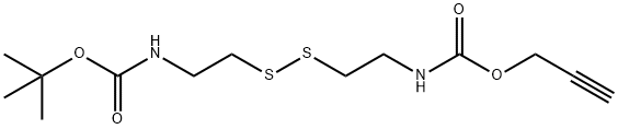 Boc-Cystamine-Poc Structure