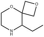 2,5-Dioxa-8-azaspiro[3.5]nonane, 9-ethyl- Struktur