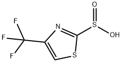 2-Thiazolesulfinic acid, 4-(trifluoromethyl)- Structure