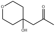 1-(4-hydroxyoxan-4-yl)propan-2-one Structure