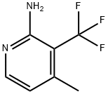 2-Pyridinamine, 4-methyl-3-(trifluoromethyl)- Structure