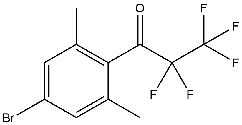 2173127-51-8 1-(4-Bromo-2,6-dimethylphenyl)-2,2,3,3,3-pentafluoro-1-propanone