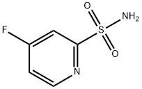 4-氟-2-吡啶磺酰胺 结构式
