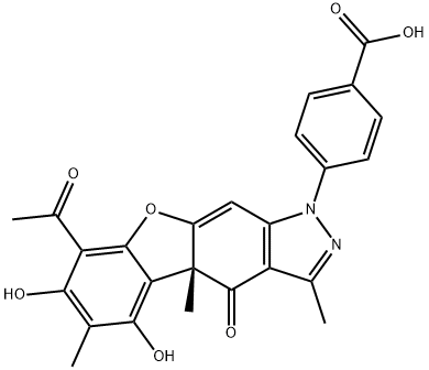 化合物 TAU-AGGREGATION AND NEUROINFLAMMATION-IN-1 结构式