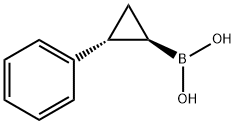 ((1R,2R)-2-Phenylcyclopropyl)boronic acid,217634-41-8,结构式