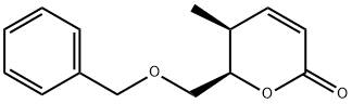 2H-Pyran-2-one, 5,6-dihydro-5-methyl-6-[(phenylmethoxy)methyl]-, (5S,6R)-