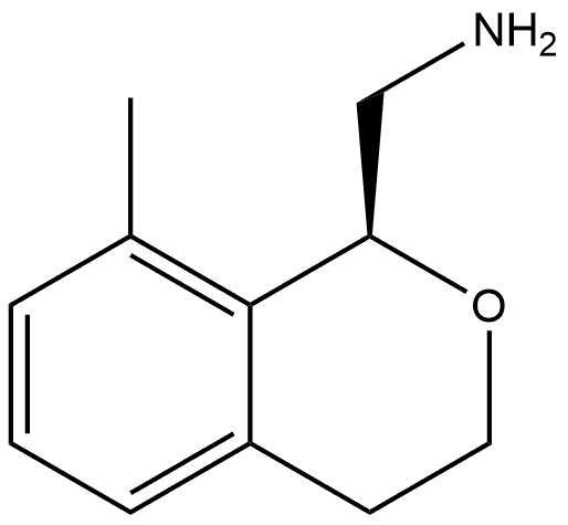 (S)-(8-methylisochroman-1-yl)methanamine,2178109-04-9,结构式