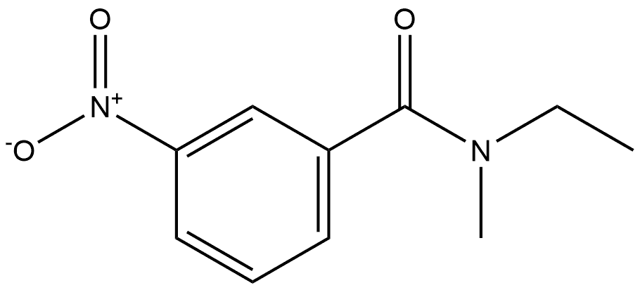 N-ethyl-N-methyl-3-nitrobenzamide 结构式