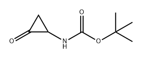 Carbamic acid, N-(2-oxocyclopropyl)-, 1,1-dimethylethyl ester Structure
