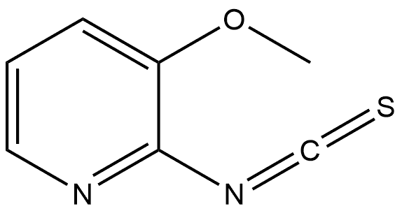 2-异硫氰基-3-甲氧基吡啶 结构式