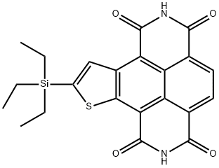 10-(Triethylsilyl)benzo[lmn]thieno[2,3-f][3,8]phenanthroline-1,3,6,8(2H,7H)-tetraone|10-(三乙基硅基)苯并[LMN]噻吩并[2,3-F][3,8]菲咯啉-1,3,6,8(2H,7H)-四酮