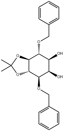 D-myo-Inositol, 4,5-O-(1-methylethylidene)-3,6-bis-O-(phenylmethyl)-