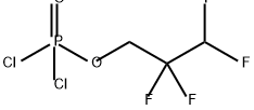 PHOSPHORODICHLORIDIC ACID 2,2,3,3-TETRAFLUOROPROPYL ESTER Structure