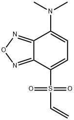 N,N-dimethyl-7-(vinylsulfonyl)benzo[c][1,2,5]oxadiazol-4-amine 化学構造式