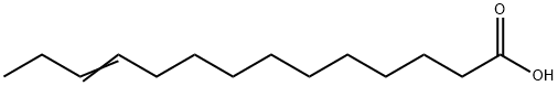 11-tetradecenoic acid 结构式