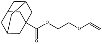 1金刚烷甲酸2(乙烯氧基)乙基酯,219774-72-8,结构式