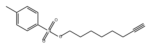 7-Octyn-1-ol, 1-(4-methylbenzenesulfonate) Struktur