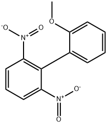 1,1'-Biphenyl, 2'-methoxy-2,6-dinitro-,22000-95-9,结构式