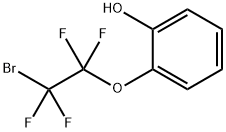 2-(2-溴-1,1,2,2-四氟乙基)邻苯酚, 220004-16-0, 结构式