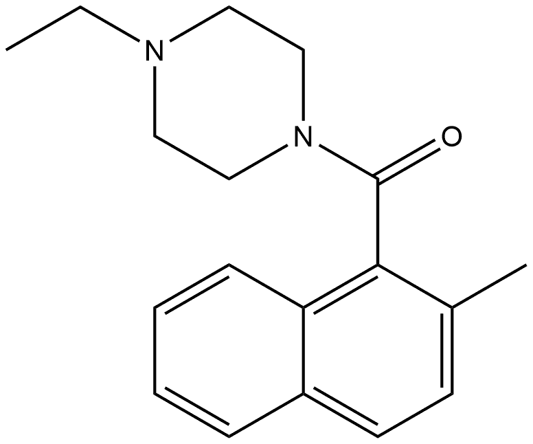 2202027-59-4 (4-Ethyl-1-piperazinyl)(2-methyl-1-naphthalenyl)methanone