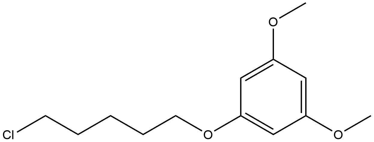 1-[(5-Chloropentyl)oxy]-3,5-dimethoxybenzene Structure