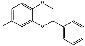 3-苄氧基-1-碘-4-甲氧基苯,220284-59-3,结构式