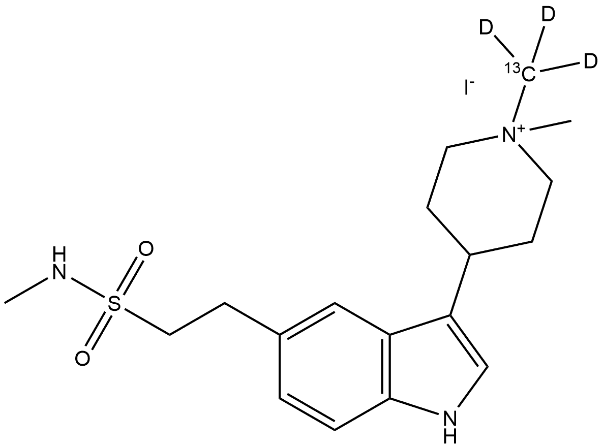 Naratriptan N-Methiodide-13CD3,220495-95-4,结构式