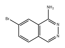 1-Phthalazinamine, 7-bromo- 化学構造式