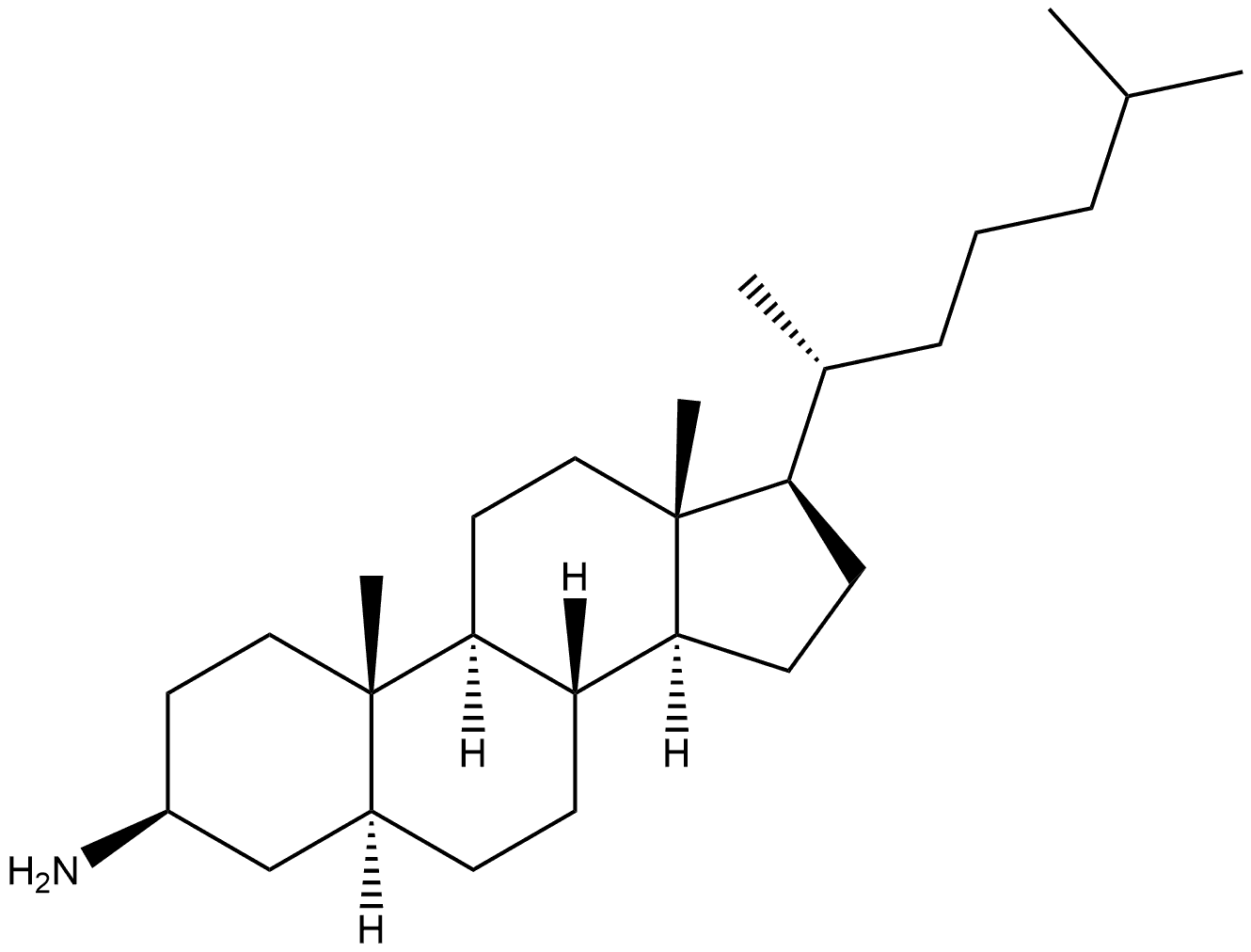 (3β,5α)-Cholestan-3-amine