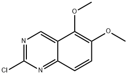 Quinazoline, 2-chloro-5,6-dimethoxy- 结构式