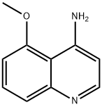 5-甲氧基喹啉-4-胺, 220844-59-7, 结构式