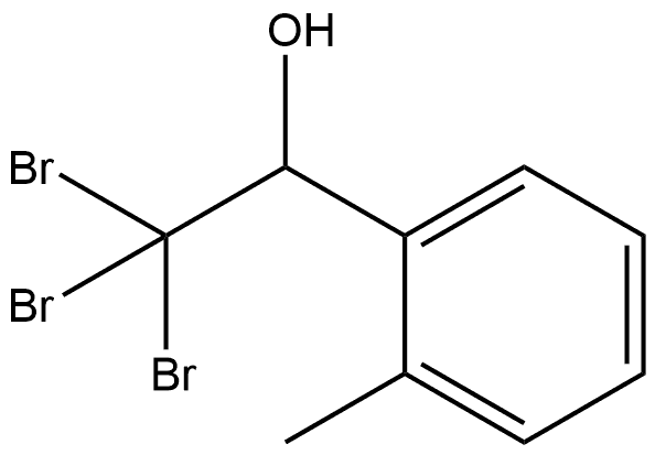 2-Methyl-α-(tribromomethyl)benzenemethanol Structure