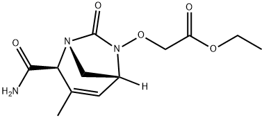 2209871-50-9 Acetic acid, 2-[[(1R,2S,5R)-2-(aminocarbonyl)-
3-methyl-7-oxo-1,6-diazabicyclo[3.2.1]oct-3-
en-6-yl]oxy]-, ethyl ester