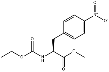 N-(乙氧基羰基)-4-硝基甲酯苯丙氨酸,2210294-68-9,结构式