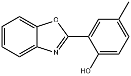 Phenol, 2-(2-benzoxazolyl)-4-methyl- Structure