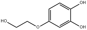 1,2-Benzenediol, 4-(2-hydroxyethoxy)-,22114-98-3,结构式