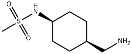 Methanesulfonamide, N-[cis-4-(aminomethyl)cyclohexyl]- Struktur