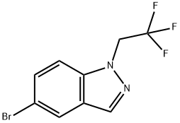 5-溴-1-(2,2,2-三氟乙基)-1H-吲唑,2212021-54-8,结构式