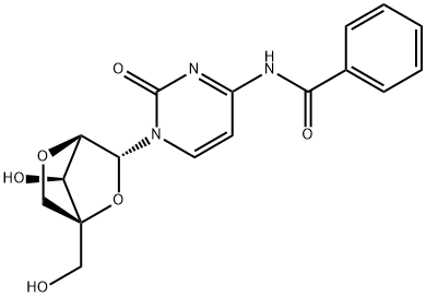 5'-LNA-胞嘧啶,221229-74-9,结构式