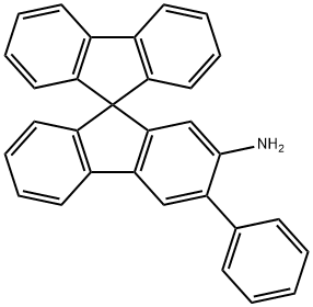 9,9'-Spirobi[9H-fluoren]-2-amine, 3-phenyl- Struktur
